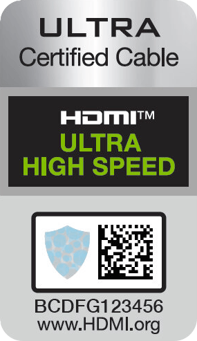 HDMI Premium certified cable